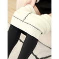 thumbnail image 2 of Mallas de invierno para mujer, mallas de cintura alta, pantalones cálidos de terciopelo, mallas de Color sólido para mujer, mallas elásticas cómodas para mantener el calor Tan Jianjun unisex, 2 of 2
