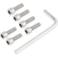thumbnail image 5 of 0.5" Steering Wheel Hub Adapter Conversion Spacer, Black Aluminium Alloy 12mm Steering Wheel Hub PCD Adapter Spacer for Momo for Nardi for OMP for Sparco, 5 of 5