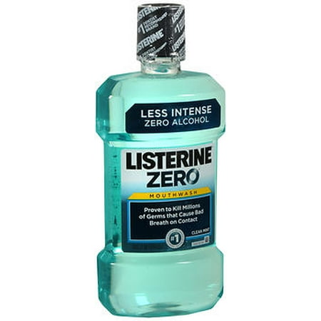 Listerine Zero Clean Mint Mouthwash - 33.8 oz