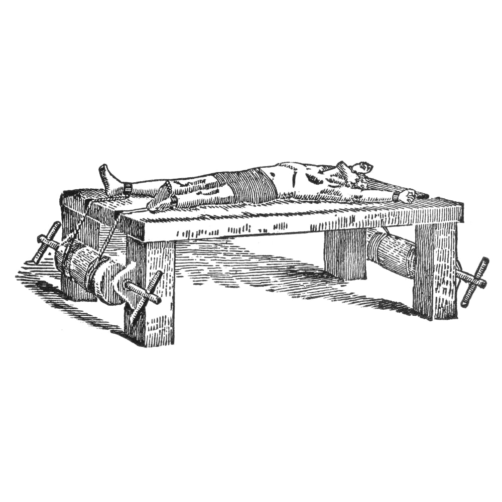 Torture The Rack. /Nthe Rack, A Medieval Torture Instrument. 19Th