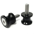 thumbnail image 1 of Krator Black Swingarm Spools Sliders Motorcycle Bobbins Compatible with Suzuki GSX-R 750 1992-2011, 1 of 1
