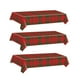 thumbnail image 1 of Mantel navideño,Mantel Navideño para Mesas Rectangulares,Mantel desechable impermeable para comedor,Mantel de cocina para banquetes y fiestas estilo bohemio 3 piezas de cuadros grandes, 1 of 8