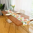 thumbnail image 2 of Yayeee Table Runner 90 inches Long Home Kitchen Dinning Party Decoration, Candy Orange, 2 of 7