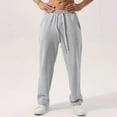 thumbnail image 2 of Sweatpants for Men Lined Sweatpants Pants Winter Warm Wind Sweatpants for Active Gym Track Basic Running Drawstring Workout Sweat Pants Comfortable Sweatpants for Men, 2 of 8
