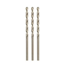 3 Packs 7/64" Twist Drill Bits, M35 Cobalt High-Speed Steel Drill Bit for Metal