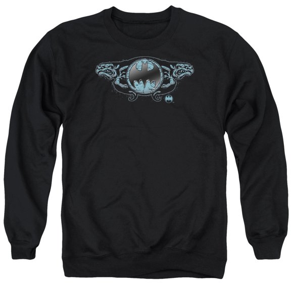 Batman - Two Gargoyles Logo - Crewneck Sweatshirt - XXX-Large
