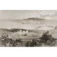 thumbnail image 2 of Posterazzi DPI1860339LARGE Howth Castle Howth County Dublin Ireland Drawn by Whbartlett Engraved by R Wallis From the Scenery & Antiqui Poster Print, 34 x 22, 2 of 4