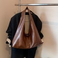 thumbnail image 4 of Bolso Hombro Elegante A La Hobo Con Cierre Cerrojo PU para Mujer, 4 of 9