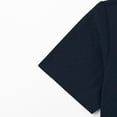 thumbnail image 4 of GrmtClth Men's Casual Textured Polo Shirt Dual Chest Pockets Short Sleeve Button Placket Top with Diamond Pattern Navy M, 4 of 6