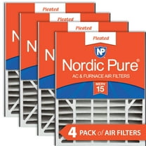 Air Bear 20x25x5 (4 7/8) Replacement 266649-102 MERV 15 Air Filters 4 Pack