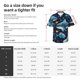 thumbnail image 5 of Fotbe Playful Whales Underwater Scene Camisa Hawaiana para Hombre Unisex – Camisa Casual de Verano con Botones de Manga Corta de Algodón y Lino,X-Large, 5 of 7