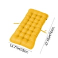 thumbnail image 4 of High Back Patio Chair Cushions, Thick Padded Recliner Cushion, Indoor Outdoor Chair Seat, Cushion Tufted Waterproof Patio Rocking Chair Pads Replacement for Rocking Chairs, Swing Benches, and Sofas, 4 of 8