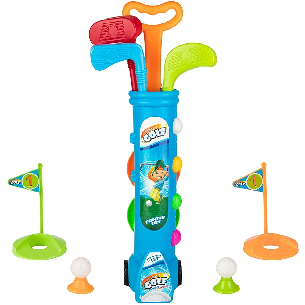 crazy golf toy set