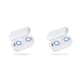 thumbnail image 3 of Monstrate Auriculares Auriculares impermeables compatibles con Bluetooth Auriculares Blanco Azul Blanco azul 2Conjunto, 3 of 6