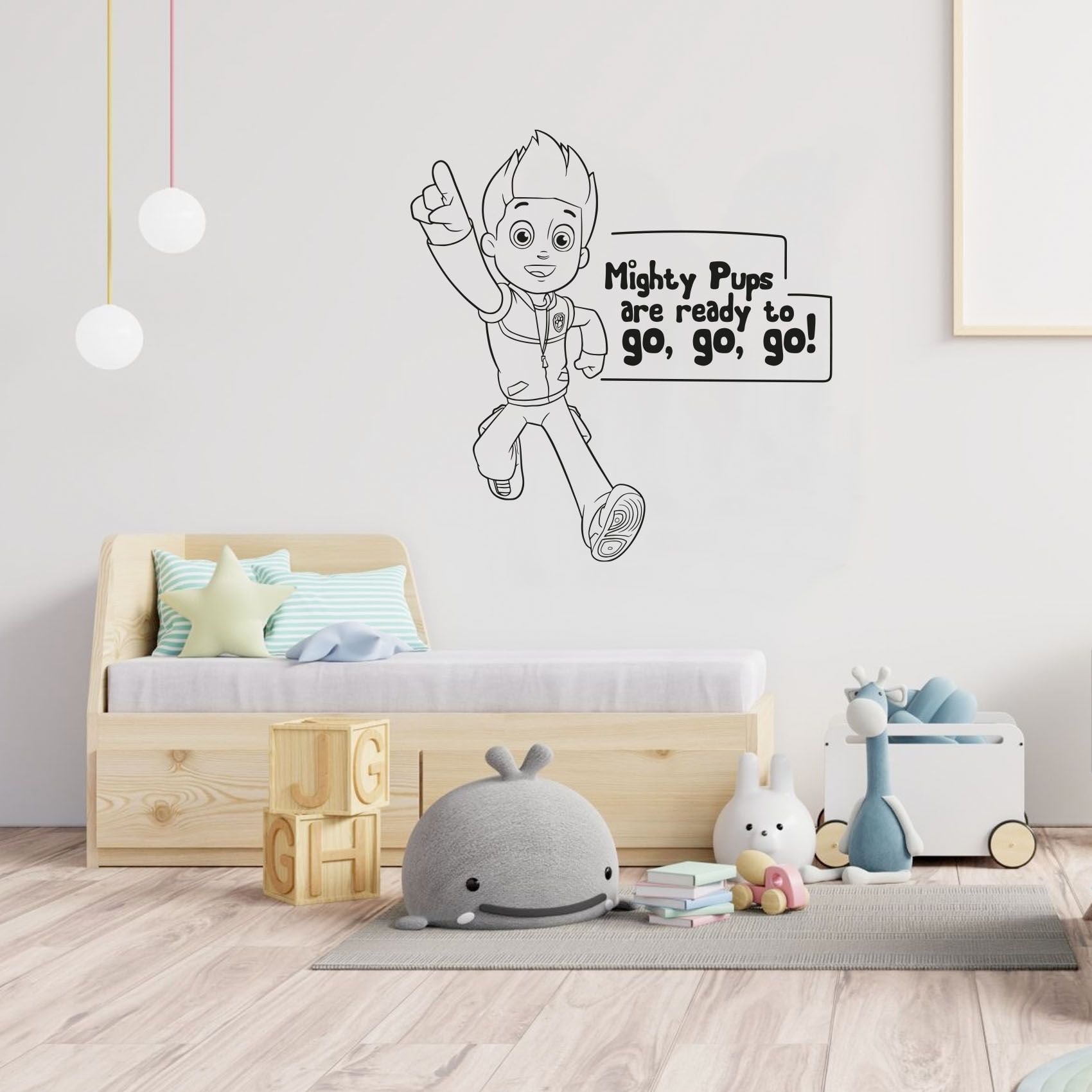Once Upon a Time Prince Sebastian Wall Sticker Bed Room Nursery Art Boy/Baby 