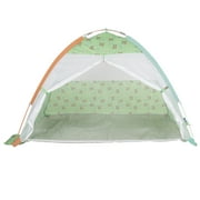 Pacific Play Tents Under The Sea Cabana With Zippered Mesh Front Polyester Play Tent, Green and Blue