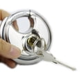 thumbnail image 3 of Pad Lock,Stainless Steel Discus Lock Padlockwith Key Stainless Steel Discus Lock Revolutionary Design, 3 of 13