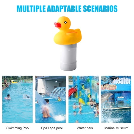 Thalyn Pool Cleaner Pool Cleaner  PP Floating Dispenser for Water Parks