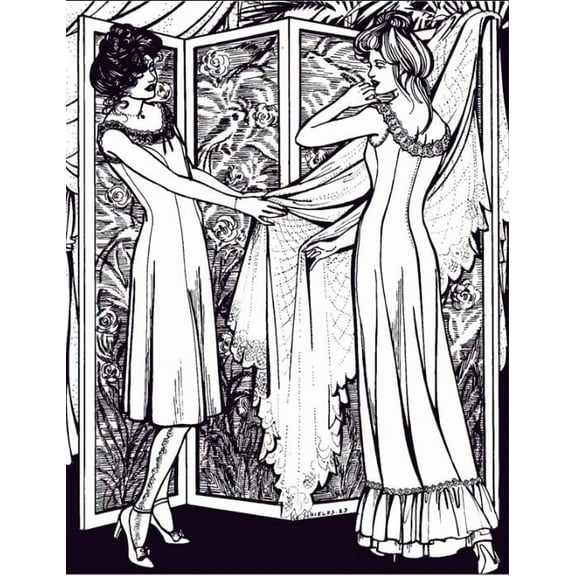 Folkwear Princess Slip #226 Skirt Summer Dress Sewing Pattern (Pattern Only) folkwear226