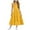 Yellow, variant on Girls Dress Boho Flutter Sleeve Tiered A Line Summer Dresses Kids Square Neck Flowy Sundress 3-13 Years