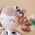 thumbnail image 5 of Gloveleya Toddler Stuffed Dolls Girl Gifts Plush Baby Doll Figure Toys Cows Dress 12 Inches, 5 of 8