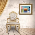 thumbnail image 3 of Miller, Gill 18x15 Gold Ornate Wood Framed with Double Matting Museum Art Print Titled - Urban Hues 07, 3 of 4