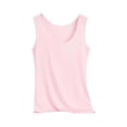 thumbnail image 5 of Pincandy Women's 3 Piece Solid Color Pajama Set with U Neck Sleeveless Tank Top and Undershirt Soft Cozy Loungewear Ideal for Nighttime Relaxation, 5 of 5