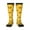 3 Black, variant on Burger 1 Print Thigh High Socks Extra Long Stretchy Sock Women Over Knee High Opaque Stocking Daily Wear