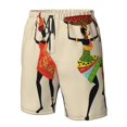 thumbnail image 4 of Balery African Women Traje de Baño Estilo Hawaiano para Hombre, Shorts de Secado Rápido con Bolsillos-3X-Large, 4 of 6