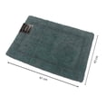 thumbnail image 3 of Tapete de Baño Hotel Style 43 x 61 cm Reversible Ultra Suave y Absorbente Color Azul, 3 of 4
