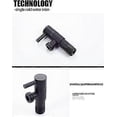 thumbnail image 5 of Stainless Steel Toilet Bidet Sprayer, Bidet Sprayer Kit, Faucet Sprayer Shattaf Toilet Sprayer (black), 5 of 5