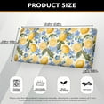 thumbnail image 4 of ZUXONGSY Lemon Couch Cushion Covers Sofa Seat Cushion Slipcovers Spandex Couch Seat Cushion Slipcover Wrinkle Resistant Sofa Couch Cover Decorative Cover for Dining Room 50x27.5x9 in, 4 of 5