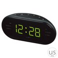 thumbnail image 1 of EASTIN AM/FM LED Clock Electronic Desktop Alarm Clock Digital Table Radio Gift Home Office Supplies US Plug, 1 of 8