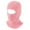 Pink #001, variant on Qcmgmg 1 Hole Ski Mask Winter Knitted Balaclava Warm Full Face Mask Windproof Head Cover for Men Women Sports Outdoor Black