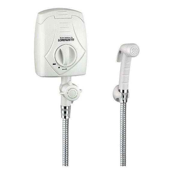 Regadera Electrica Higienica Para Estetica 3 Temperaturas 127V 4000W Blanca Lorenzetti Lorenzetti Ducha Higienica 3T