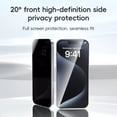thumbnail image 3 of 2 Piezas De Cristal Templado Anti-vigilancia Para iPhone 16, 3 of 8
