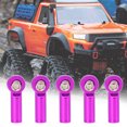 thumbnail image 1 of RC Car Tie Rod End, Aluminium Alloy Tie Rod End Rc Car Accessory Tie Rod End, Metal Tie Push Link Rod Joint Tie Rod For Rc Car Toy Purple, 1 of 8