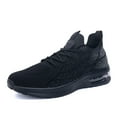 thumbnail image 5 of Mens Running Tennis Shoes Slip On Walking Athletic Sneakers Black Size 8.5, 5 of 6