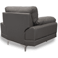 thumbnail image 4 of Sillón Individual de Piel Genuina Lisboa Gris Oxford, 4 of 6