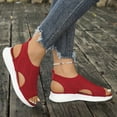 thumbnail image 5 of YOUYEDIAN Orthopedic Sandals for Women Beach Open Toe Arch Support Shoes Summer Comfy Slip on Non Slip Casual Slippers, 5 of 7