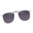 thumbnail image 1 of Suministros para gafas de con clip, accesorio de lentes polarizadas para exteriores para hombres al libre, Té gris, 1 of 9