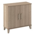 thumbnail image 1 of Pemberly Row Contemporary Small Storage Cabinet with Doors in Ash Gray, 1 of 10