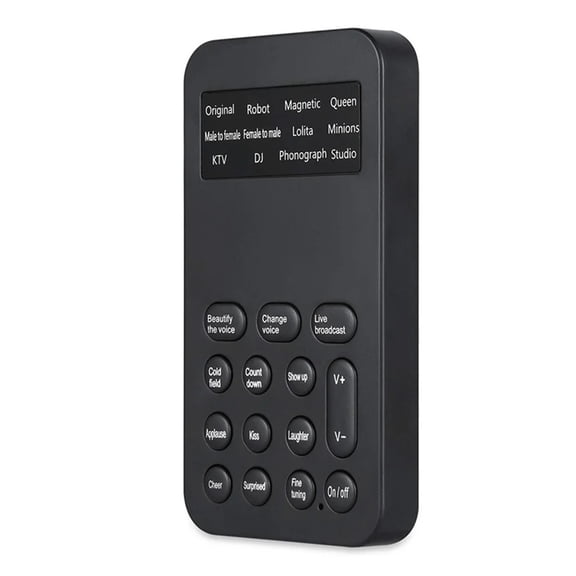 Voice Changer Handheld Microphone Voice Changer with Sound Multifunctional Effects Machine