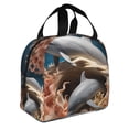 thumbnail image 2 of Disketp Coral Fish Dolphin for Insulated Lunch Bag for Women and Men, Perfect for Work, Hiking, Picnic, 2 of 8