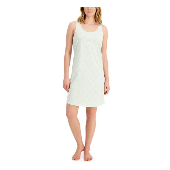 CHARTER CLUB Intimates Green Chemise Nightgown XS