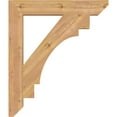 thumbnail image 3 of Ekena Millwork 3 1/2"W x 24"D x 28"H Merced Slat Smooth Bracket, Western Red Cedar, 3 of 4