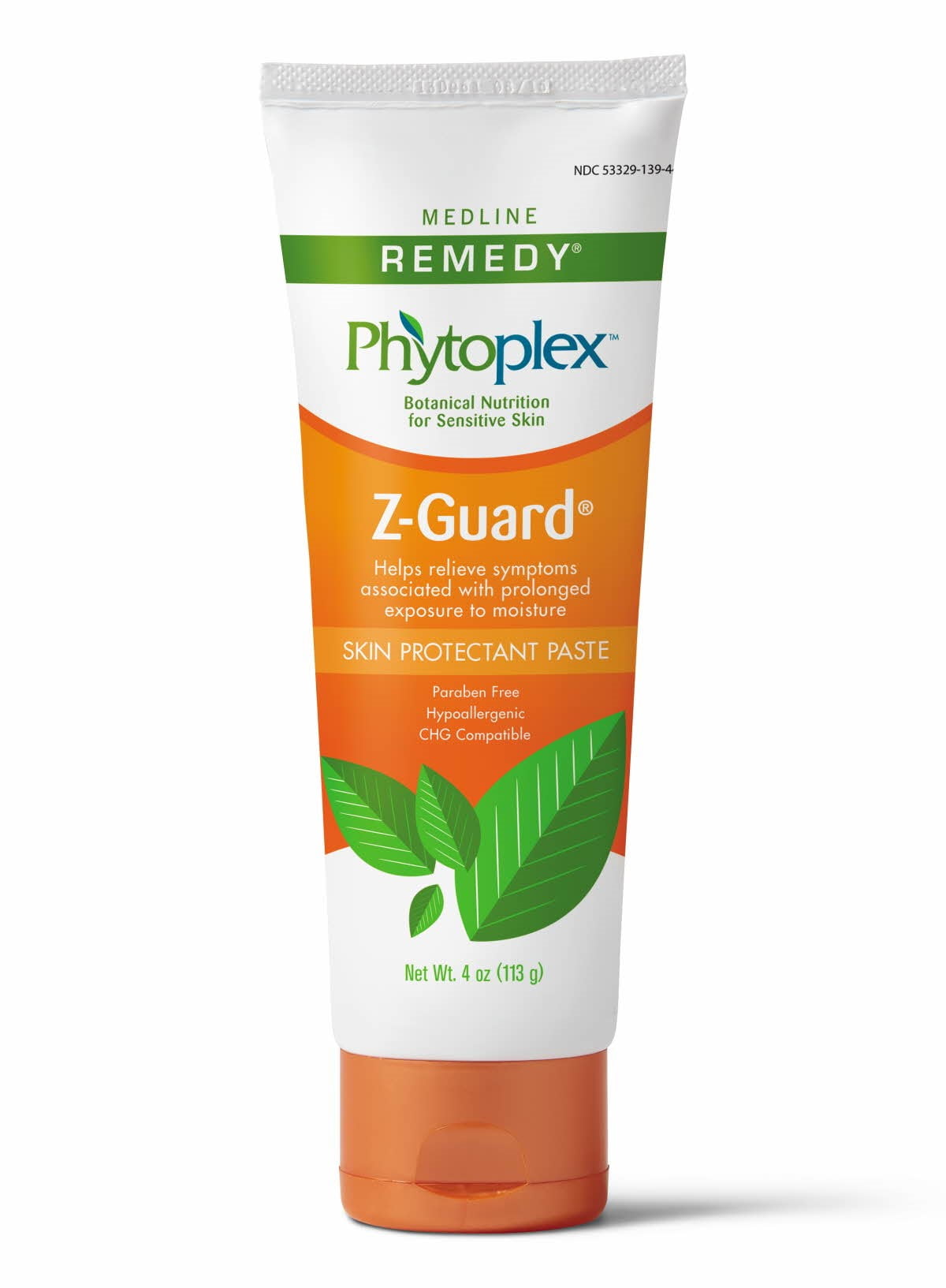 Medline Remedy Phytoplex ZGuard Skin Protectant Paste, 4 Oz