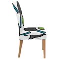 thumbnail image 3 of HATIART Housse de Chaise Extensible de Sport de Balle de Tennis Protecteur de Siège pour Salle à Manger Hôtel Mariage Fête Ensemble de 4, 3 of 5
