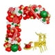 thumbnail image 3 of Kit de arco de guirnalda de globos navideños, globos navideños metálicos dorados, verdes, rojos y blancos, decoraciones para Año Nuevo, 3 of 11