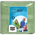 thumbnail image 2 of Pack 6 Cotton Bath Towels 22x44 Inch Super Absorbent  For Pool Spa, 2 of 12
